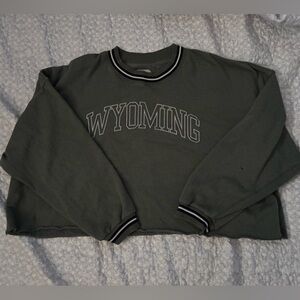 American Eagle Outfitters Olive Sweatshirt